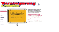 Desktop Screenshot of gv-versteigerungshalle.de