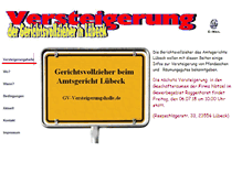 Tablet Screenshot of gv-versteigerungshalle.de